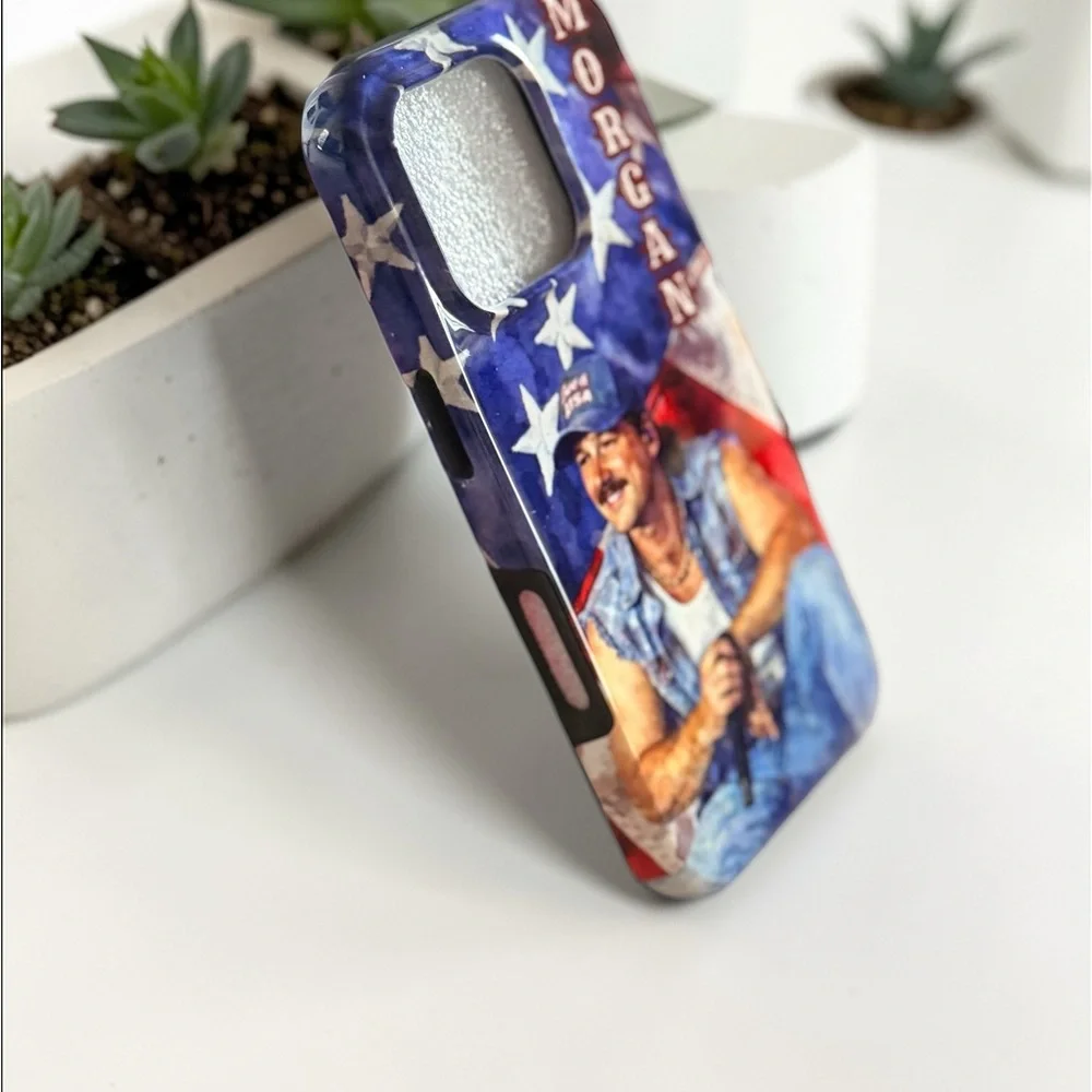 2 in 1 Morgan Wallen - Country Music Inspired Vintage iPhone Case